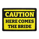 Pull Patch Here Comes The Bride velcropatch 3x2