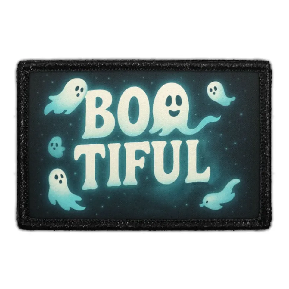 Pull Patch Boo-Tiful patch 1 stk halloween spøgelse