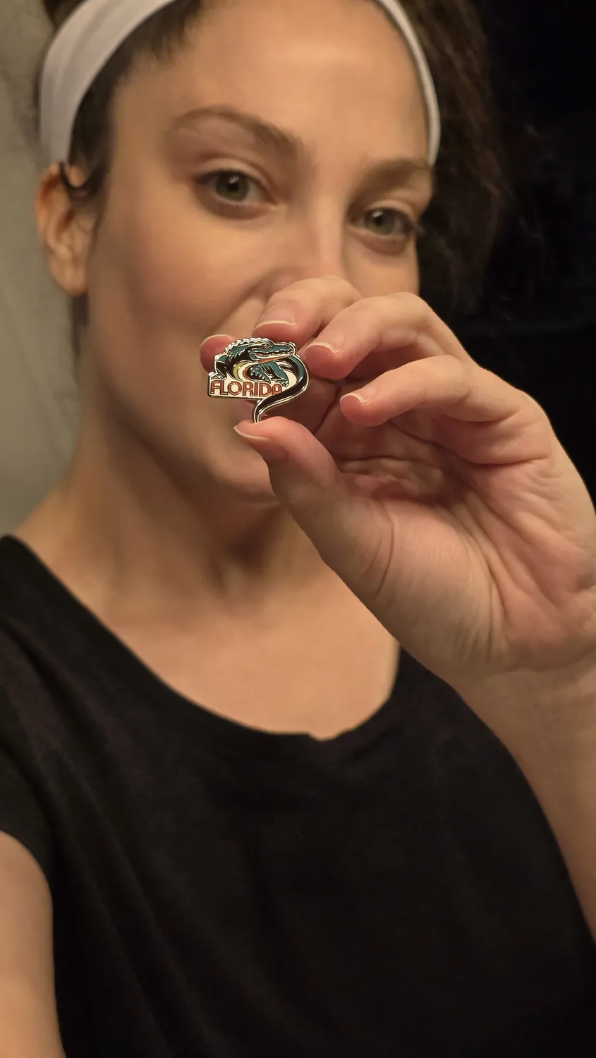 Vagabond Heart Florida pin hård emalje lille