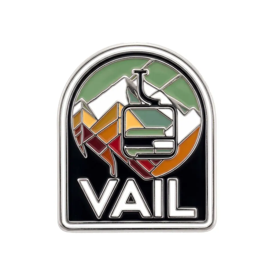 Vagabond Heart Vail Colorado emaljepin hård emalje