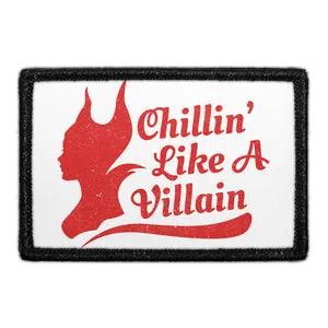 Pull Patch Chillin Like A Villain velcromærke 76 mm