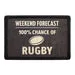 Pull Patch Weekend Forecast Rugby patch 76x51mm