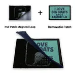 Pull Patch I Love Big Boats patch 76x51 mm krydstogt