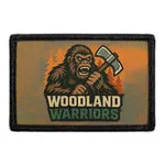 Pull Patch Woodland Warriors patch velcro 3x2