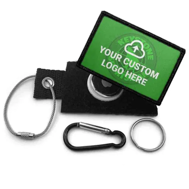 Pull Patch Custom Logo + TagTrac lodret sæt AirTag