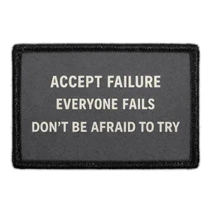 Pull Patch Accept Failure patch velcro 3x2 citat
