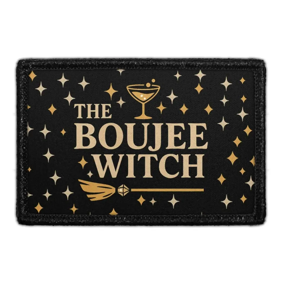 Pull Patch The Boujee Witch patch humor heks