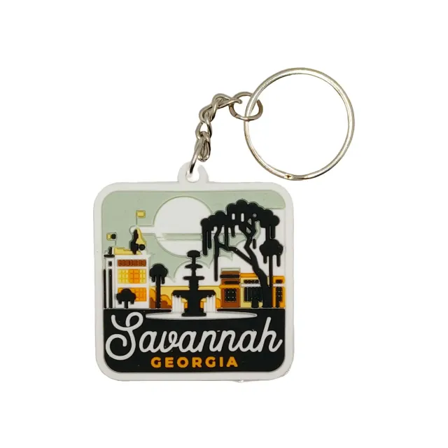 Vagabond Heart Savannah nøglering broderet