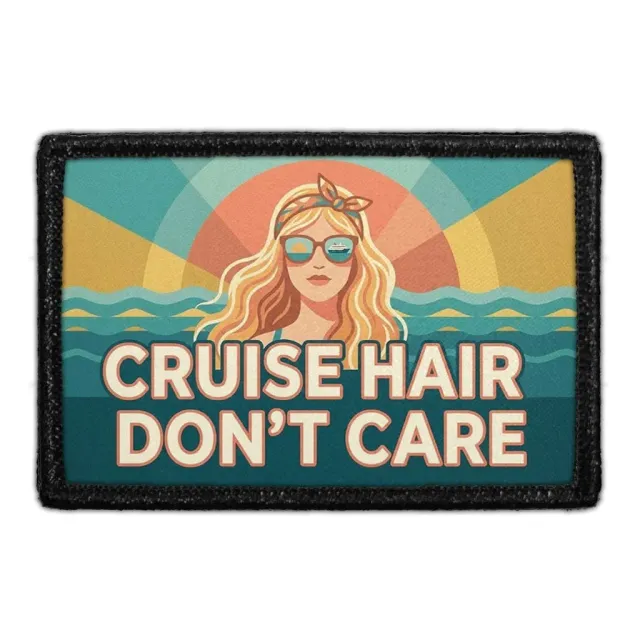 Pull Patch Cruise Hair Don't Care patch 3x2 med velcro