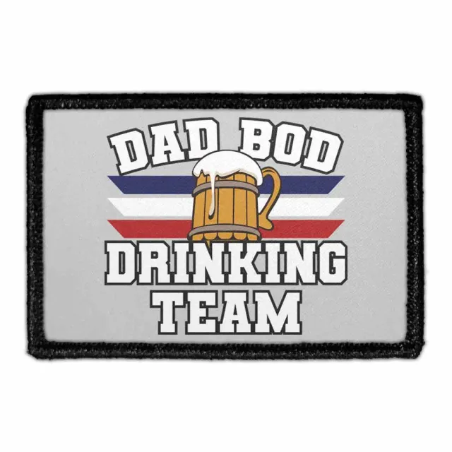 Pull Patch Dad Bod Drinking Team patch velcro