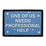 Pull Patch Professional Help patch med velcro 1 stk tekst
