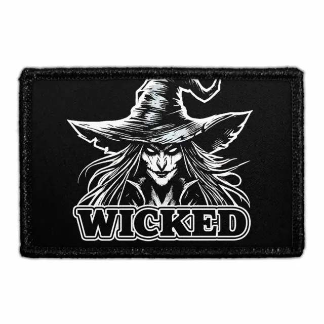 Pull Patch Wicked Witch patch velcro Halloween