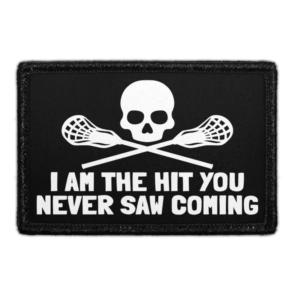 Pull Patch I Am The Hit patch 76x51 mm lacrosse