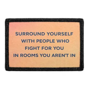 Pull Patch People Who Fight patch velcro 76 mm