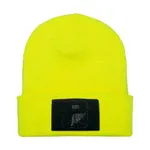 Pull Patch Premium Beanie Flexfit hue gul velcro