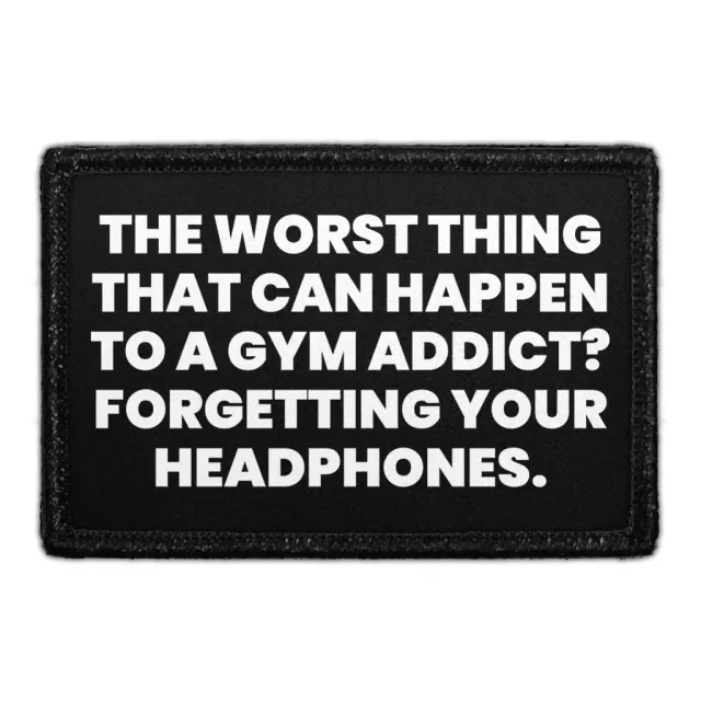 Pull Patch Forgetting Your Headphones patch velcro