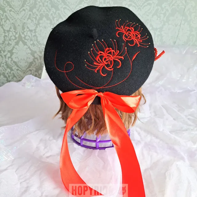 Hopyrion Spider Lily baret uld 56-60 cm broderi