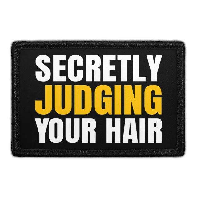 Pull Patch Secretly Judging Your Hair patch med velcro