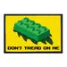 Pull Patch Don’t Tread Toy Block patch med velcro