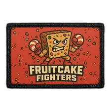 Pull Patch Fruitcake Fighters patch med velcro 76x51 mm