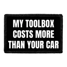 Pull Patch My Toolbox Costs More patch velcro mekaniker