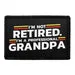 Pull Patch Professional Grandpa velcropatch gave