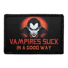 Pull Patch Vampires Suck In A Good Way patch halloween
