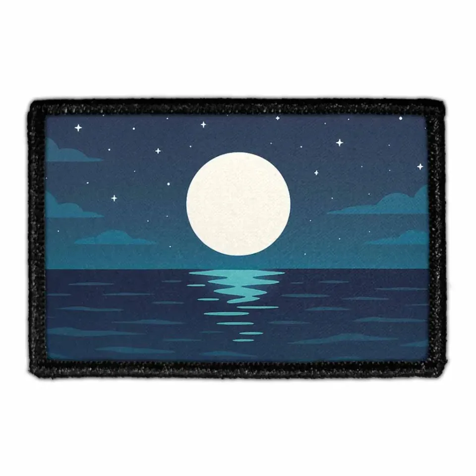 Pull Patch Moonset Mirage patch med velcro 76x51 mm