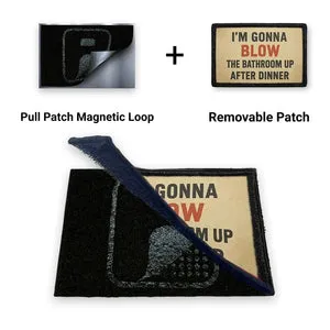 Pull Patch Bathroom Up patch 3x2 + magnet sjov