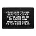 Pull Patch Big Beautiful Coffee patch velcro 76x51 mm