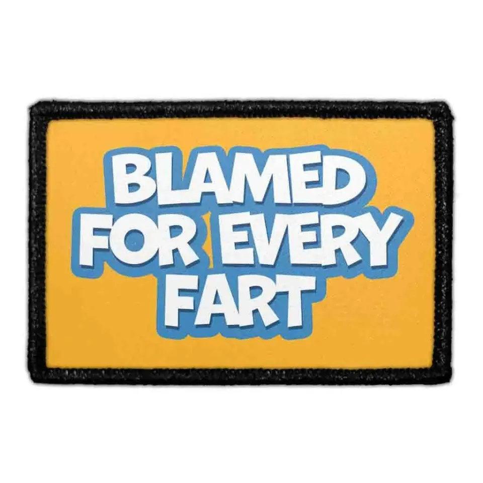 Pull Patch Blamed for Every Fart patch med velcro