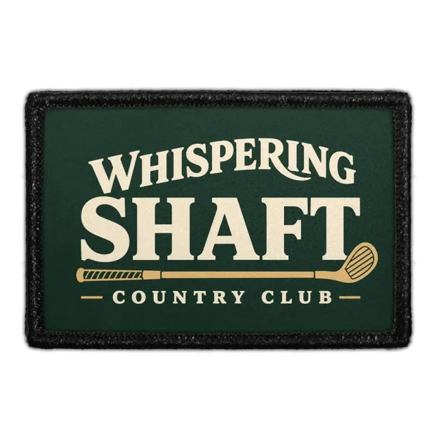 Pull Patch Whispering Shaft Country Club patch velcro golf