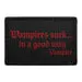 Pull Patch Vampires Suck patch velcro sjov