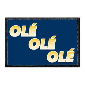 Pull Patch OLE OLE OLE patch med velcro