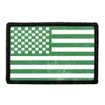 Pull Patch Shamrock Flag patch distressed
