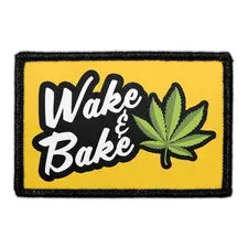 Pull Patch Wake And Bake patch 3x2 velcro sjov