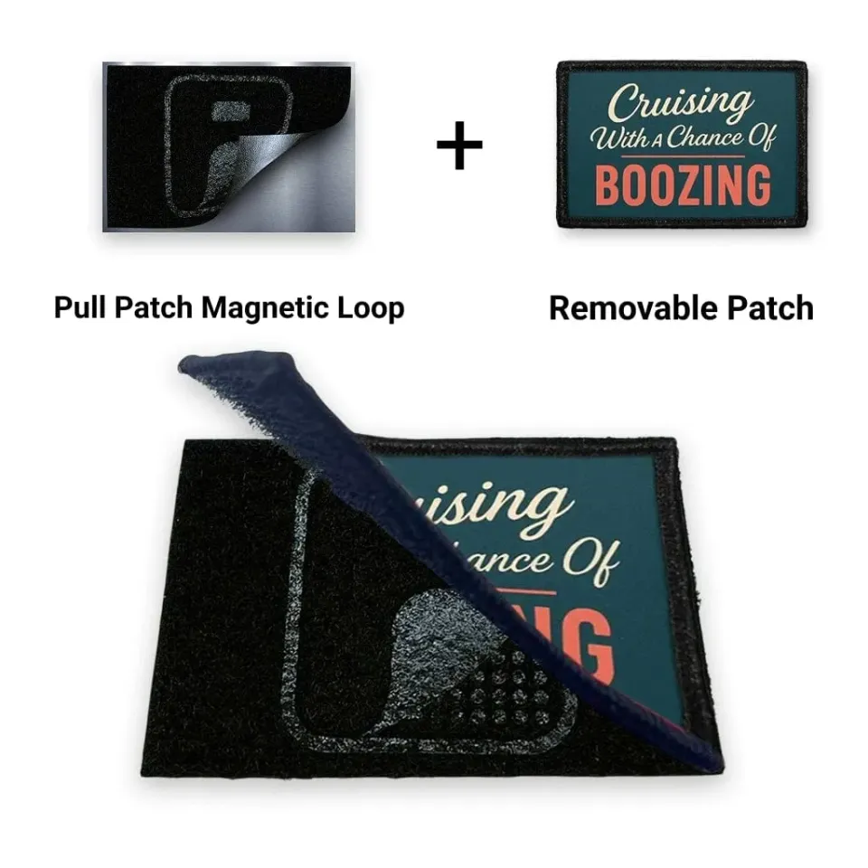 Pull Patch Cruising With A Chance Of Boozing patch magnetisk