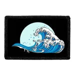 Pull Patch Moon Wave patch velcro månemotiv