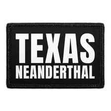 Pull Patch Texas Neanderthal patch med velcro hook