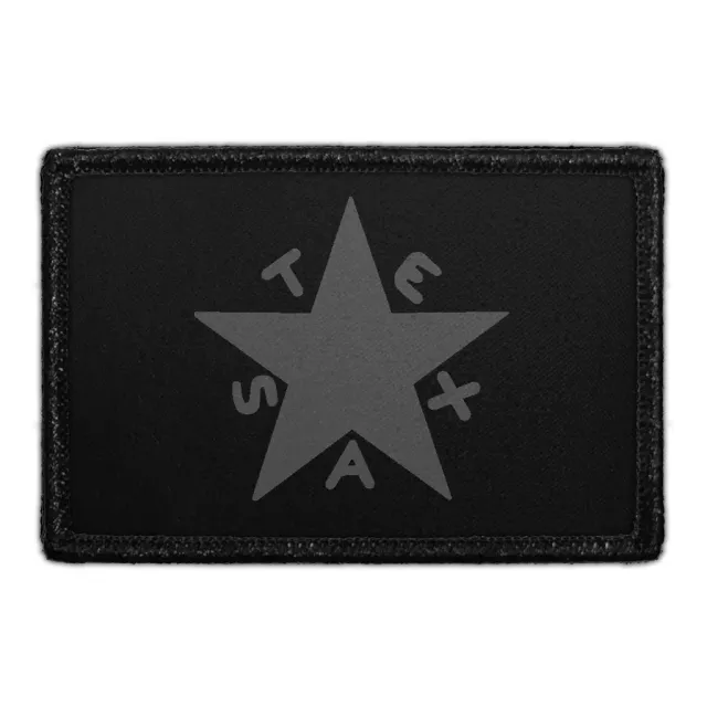 Pull Patch Battle of San Jacinto Texas patch blackout