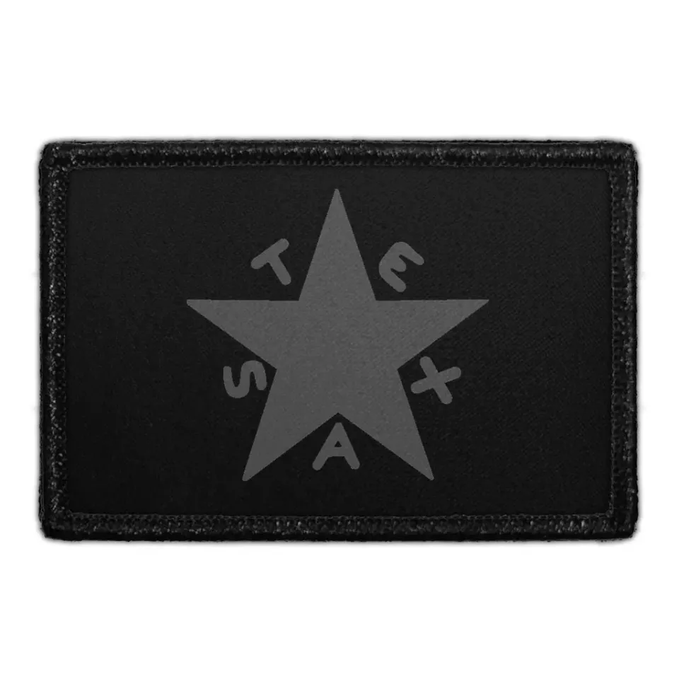 Pull Patch Battle of San Jacinto Texas patch blackout