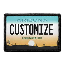 Pull Patch Montana nummerplade patch custom 3x2 polyester