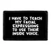 Pull Patch Inside Voice Facial Expressions patch sjov