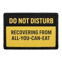 Pull Patch Do Not Disturb All-You-Can-Eat patch velcro