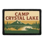 Pull Patch Camp Crystal Lake patch 76x51 mm velcro