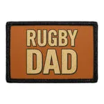 Pull Patch Rugby Dad patch 3x2 velcro rugbyfar