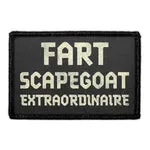 Pull Patch Fart Scapegoat patch med velcro 7,6 cm