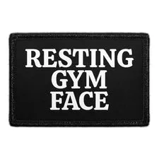 Pull Patch Resting Gym Face patch humor