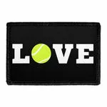 Pull Patch Love Tennis patch velcro tennismotiv