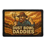 Pull Patch Dust Bowl Daddies patch med velcro